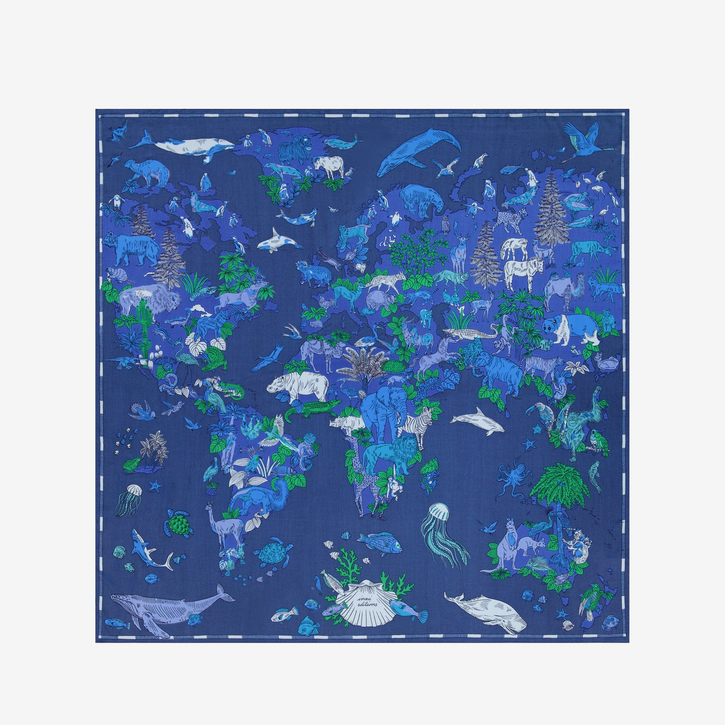 Quadrato 130 - Atlas - Blu