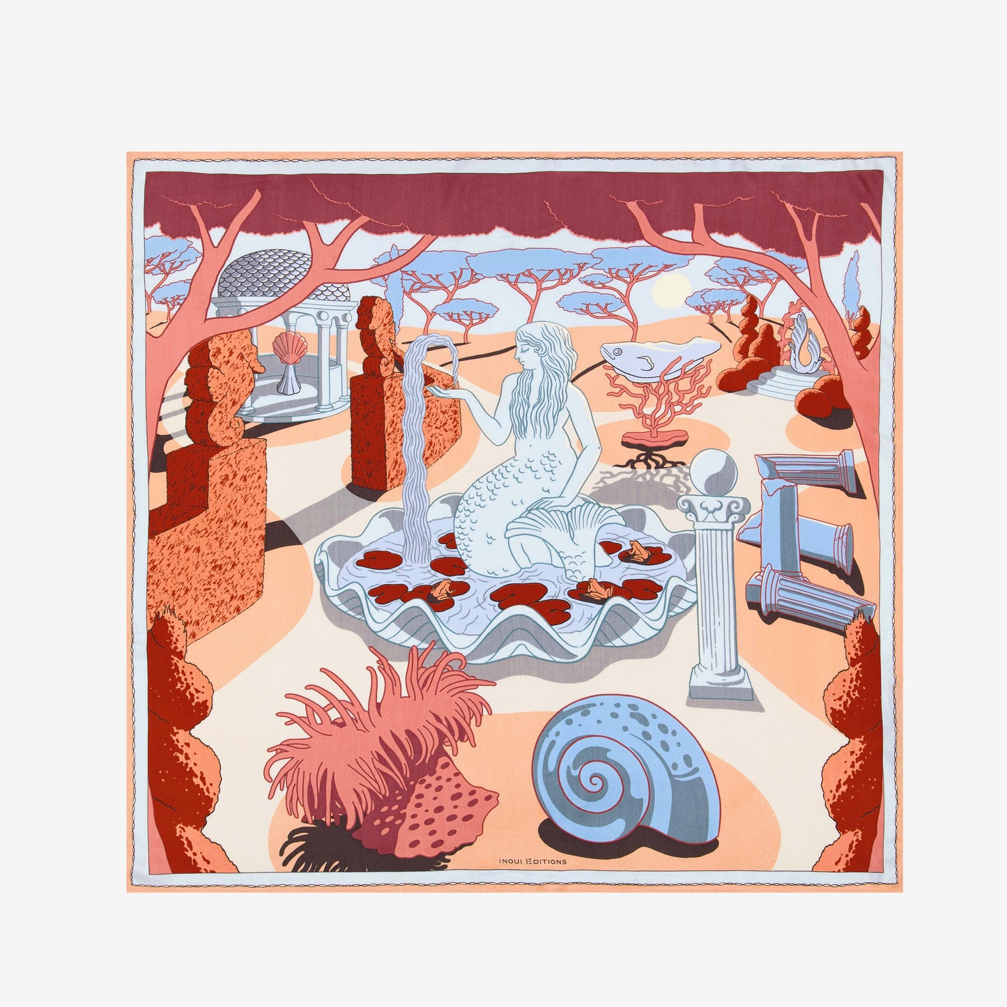Square 100 - Jardin - Coral