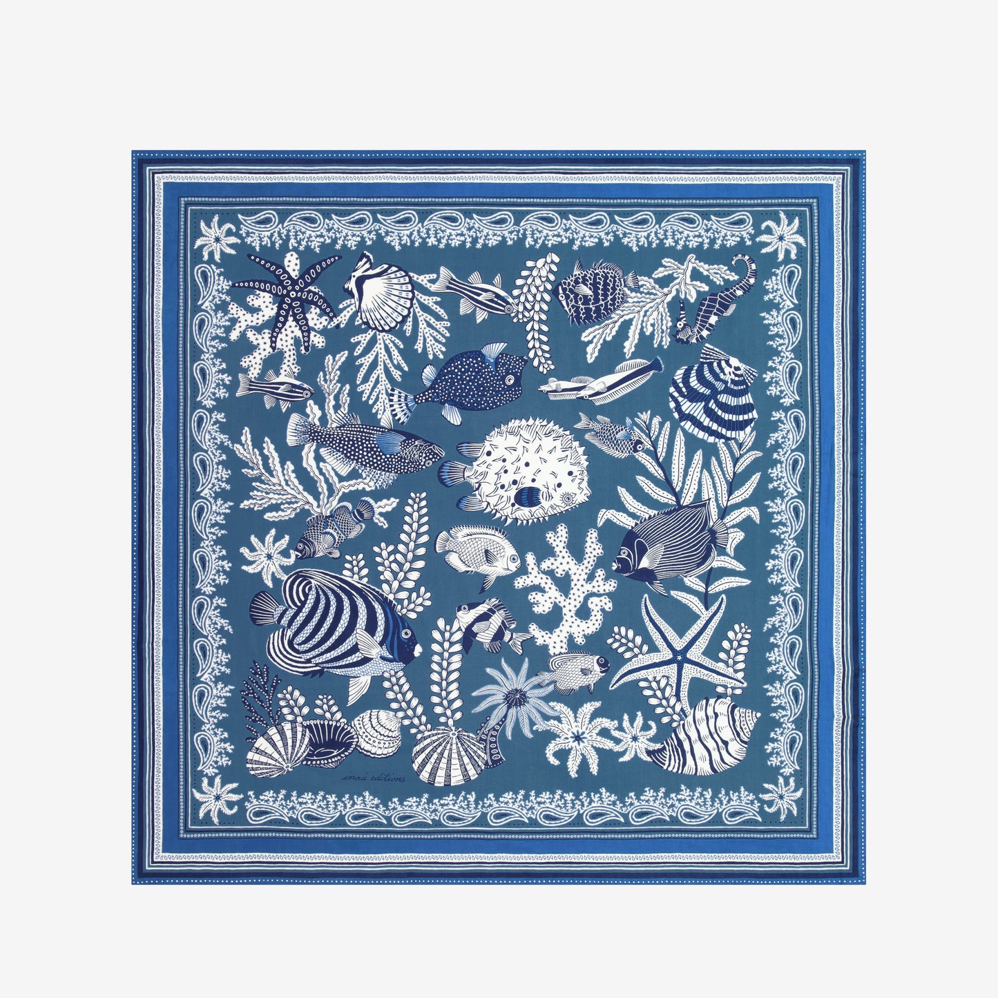 Square 100 - Neptune - Blue