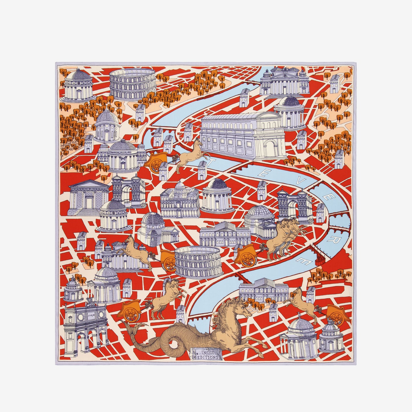 Square 100 - Rome - Orange