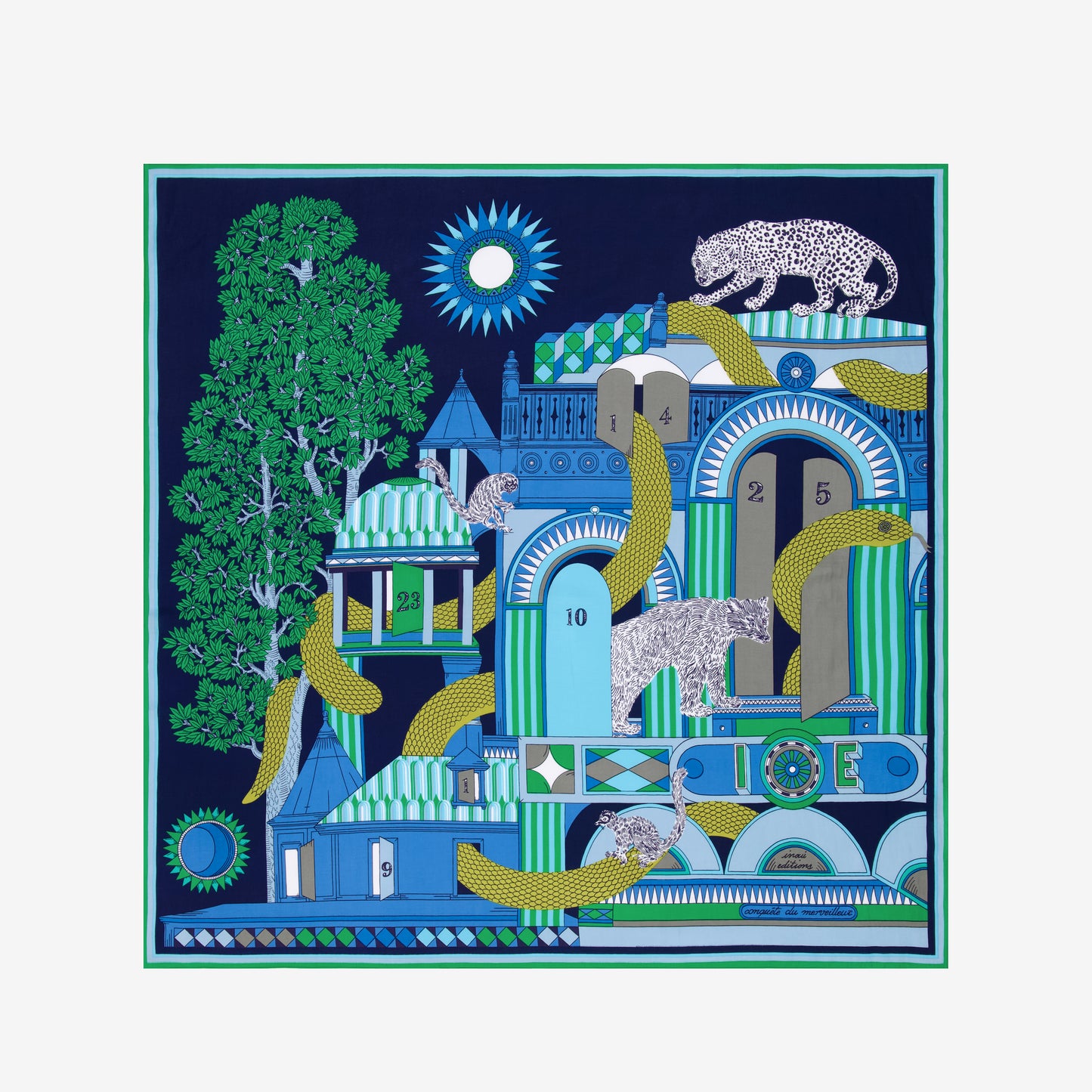 Quadrato 100 - Taj - Verde