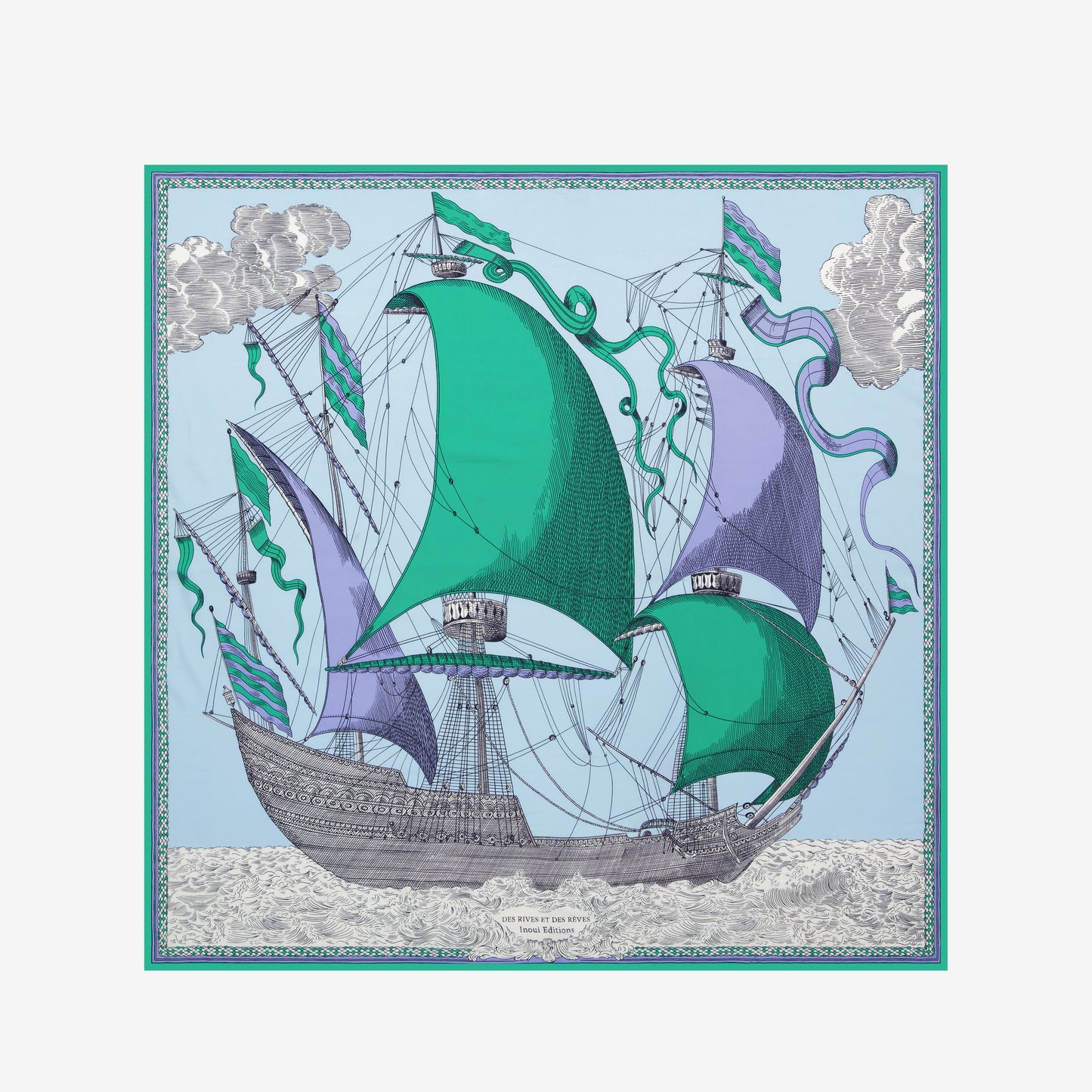 Square 130 - Des Rives et Des Reves - Green