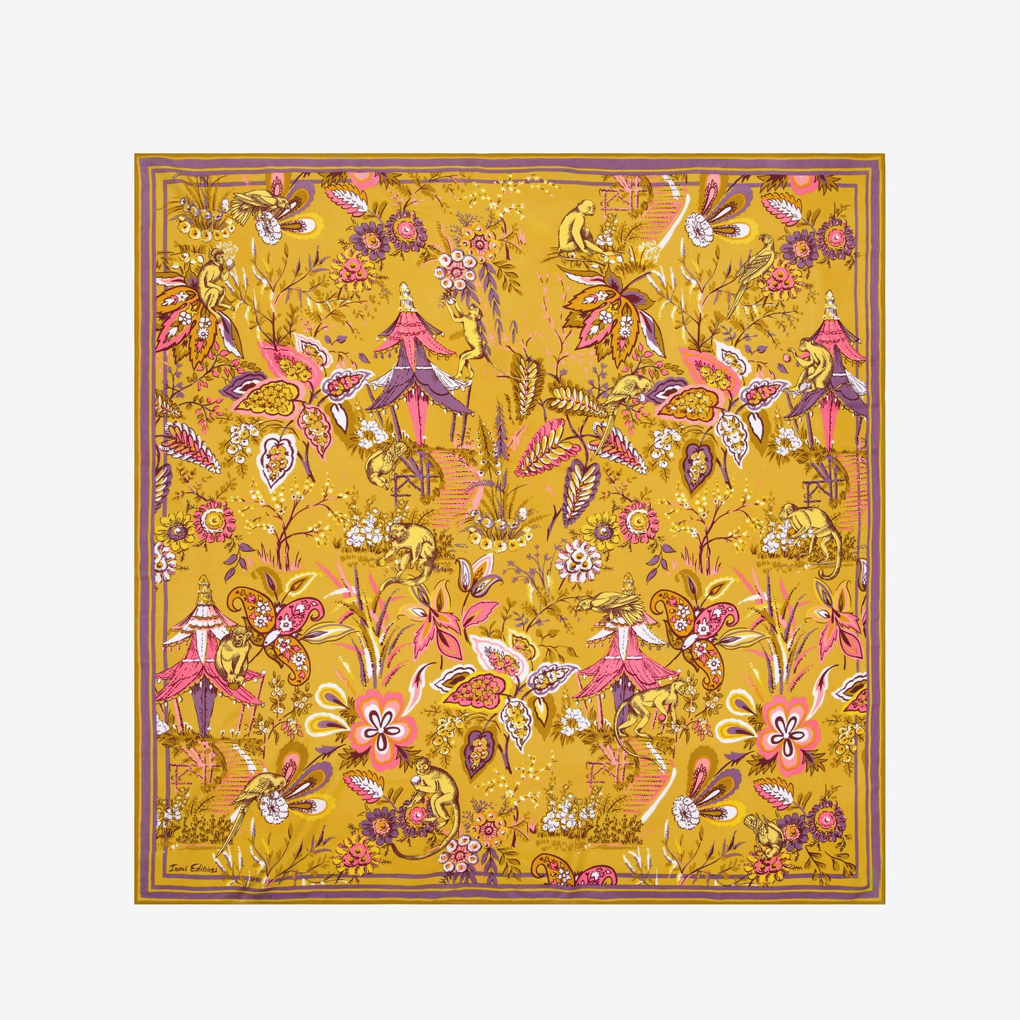 Square 130 - Pagode - Yellow