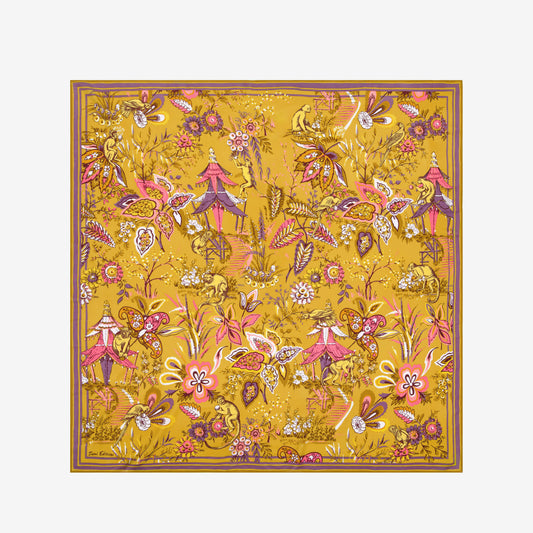 Square 130 - Pagode - Yellow