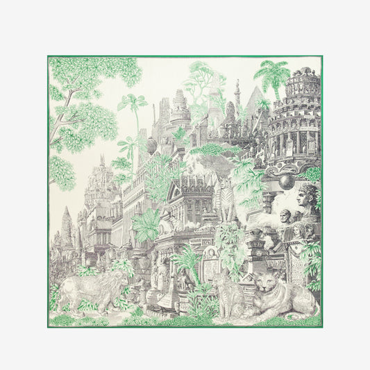 Pañuelo 130 - Piranesi - Verde