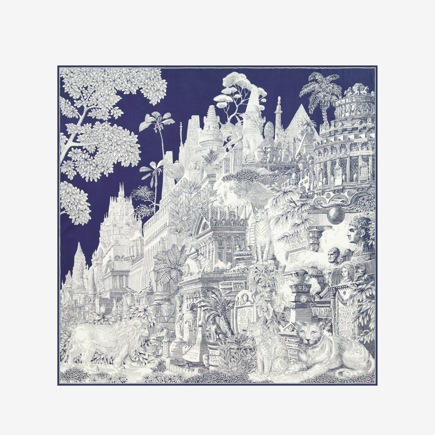 Quadrato 130 - Piranesi - Blu Scuro
