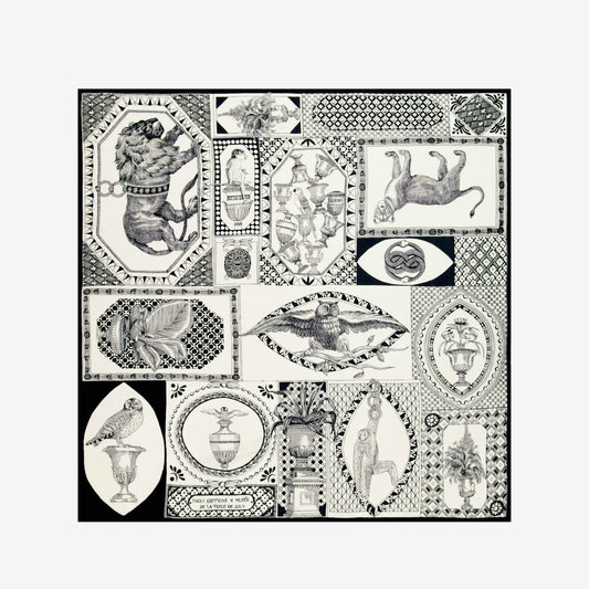 Square 65 - Barocco - Black