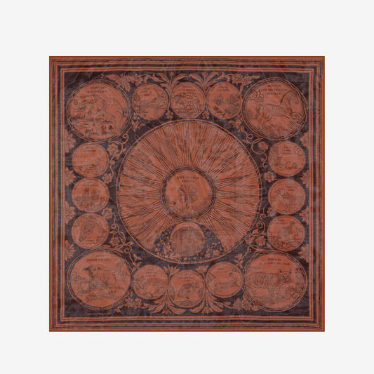 Square 70 Cotton - Chance Inoui - Brown
