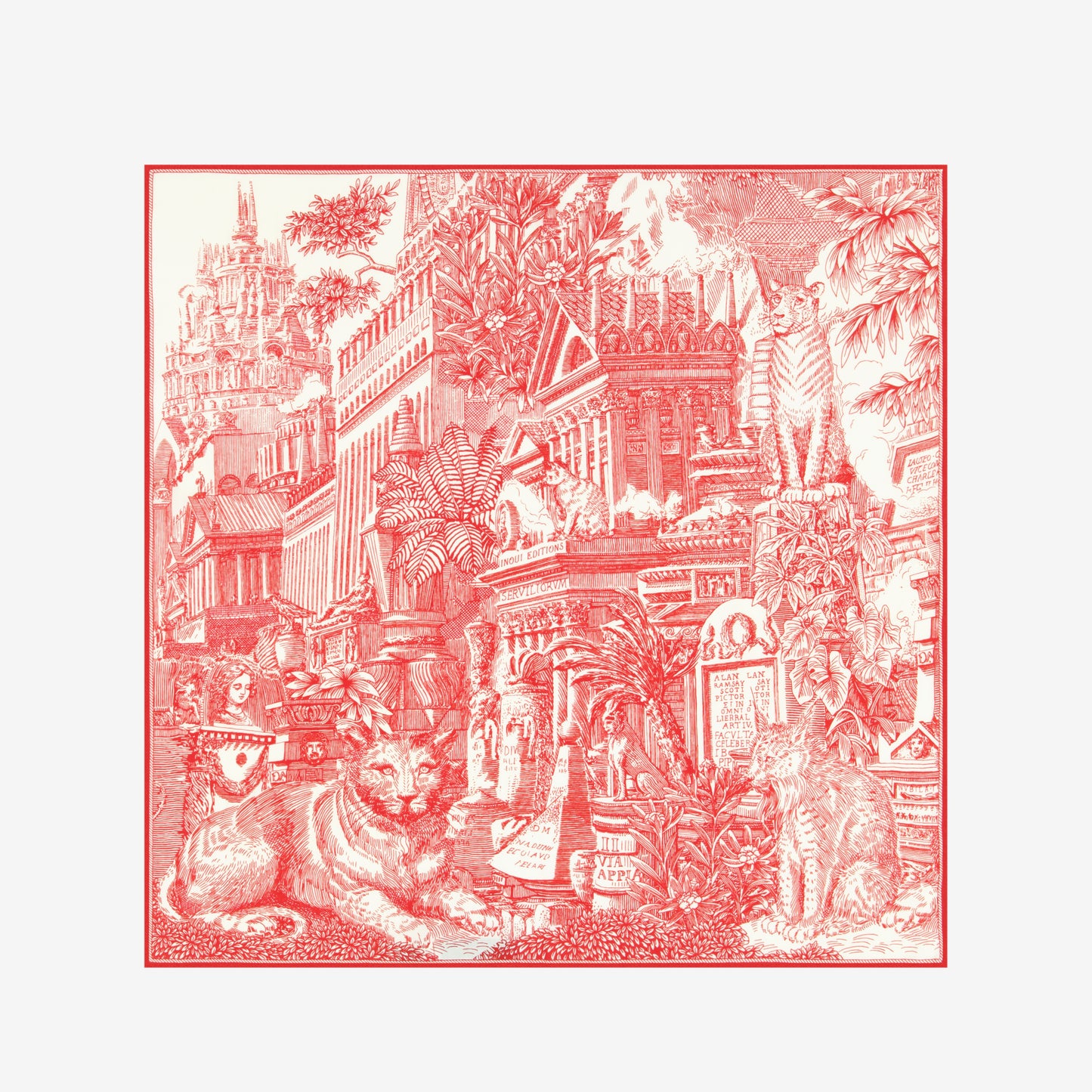 Quadrato 65 - Piranesi - Rosso