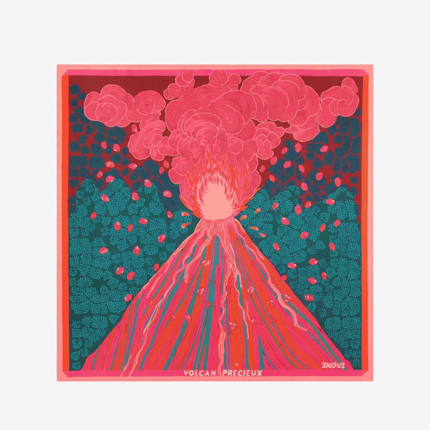 Square 100 - Stromboli - Pink