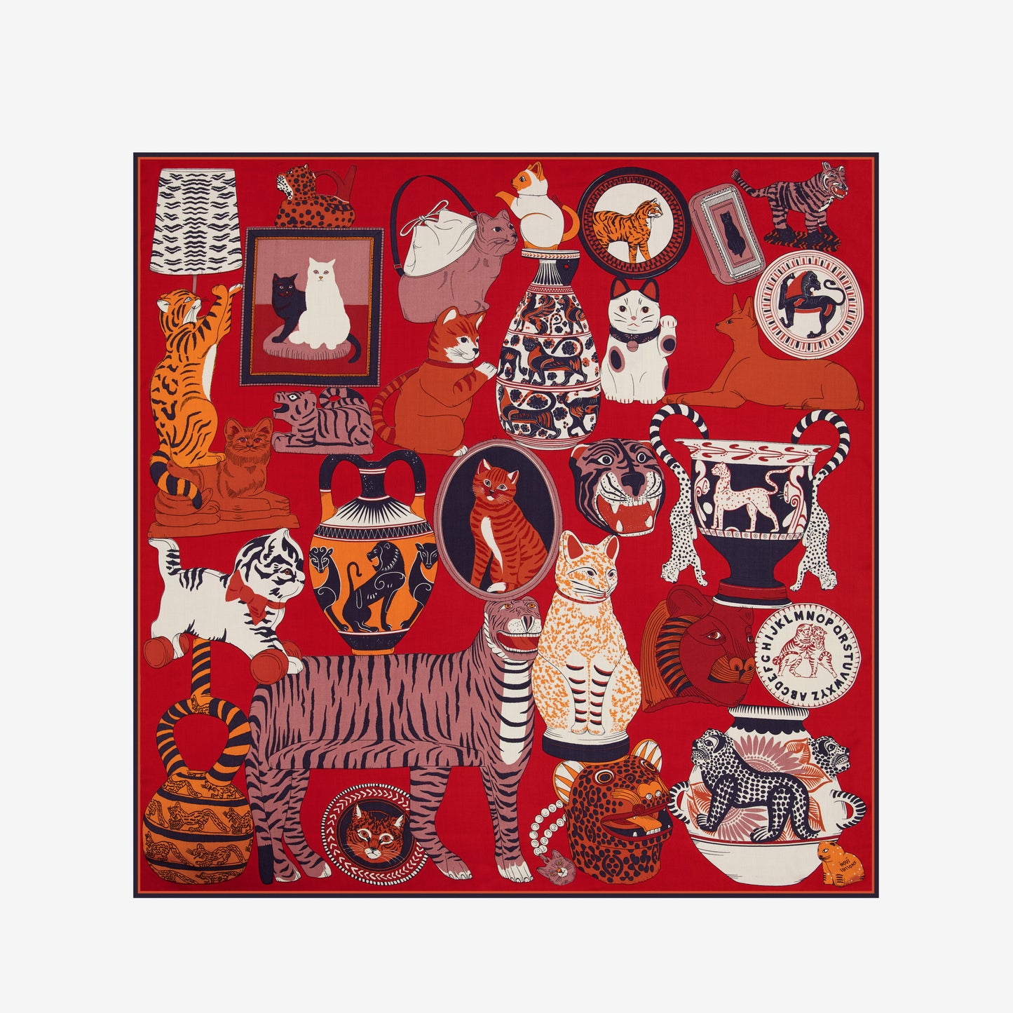 Pañuelo 130 - Collectionneur - Rojo