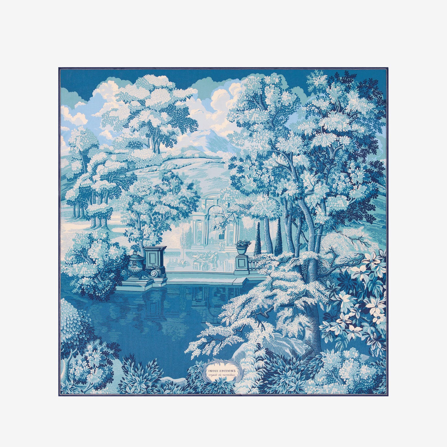 Square 130 - Come - Duck Blue