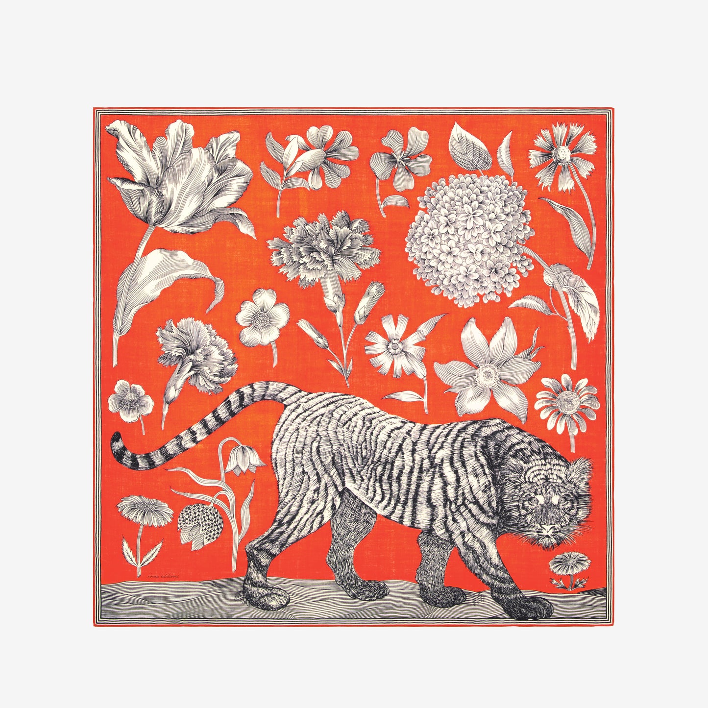 Pañuelo 130 - Gustav - Naranja