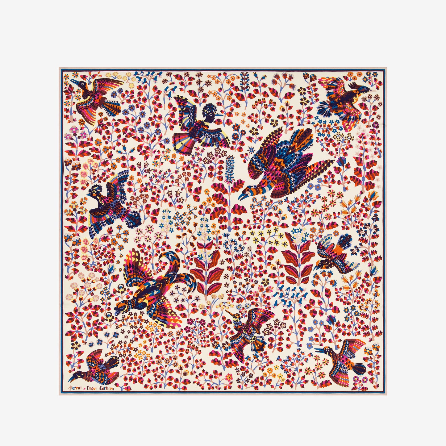 Pañuelo 130 - Rene Perrot - Blanco