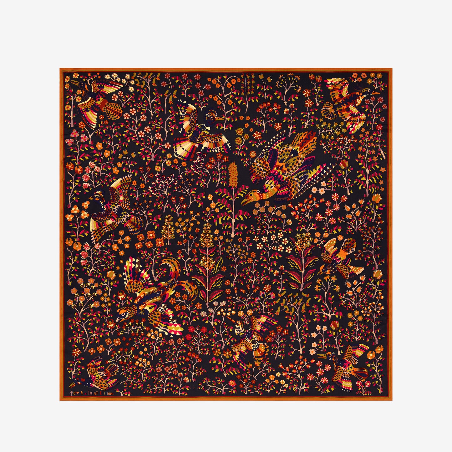 Pañuelo 130 - Rene Perrot - Negro