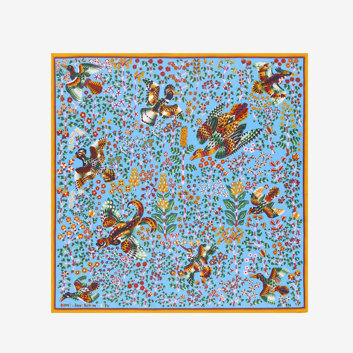 Carré 65 - Perrot - Bleu