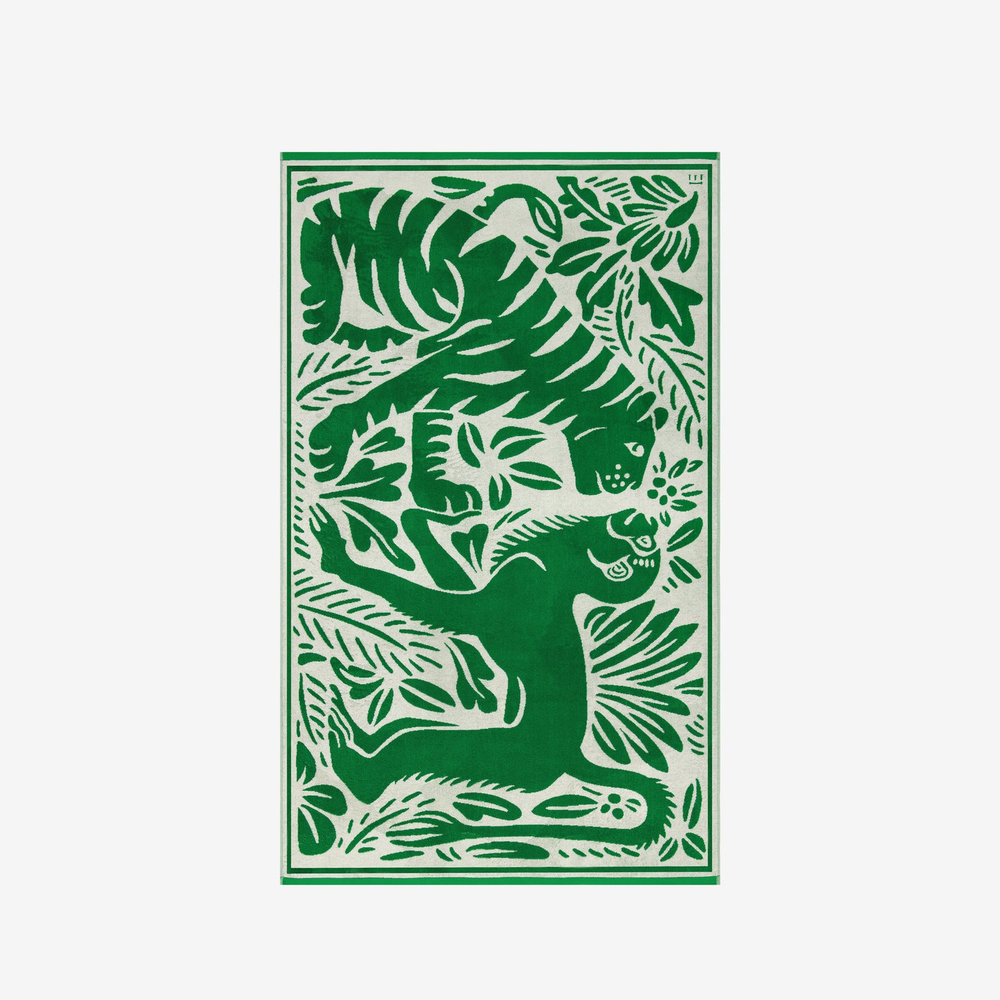 Telo mare 100 - Jungle - Verde