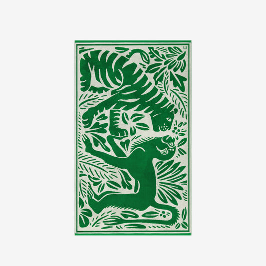Telo mare 100 - Jungle - Verde