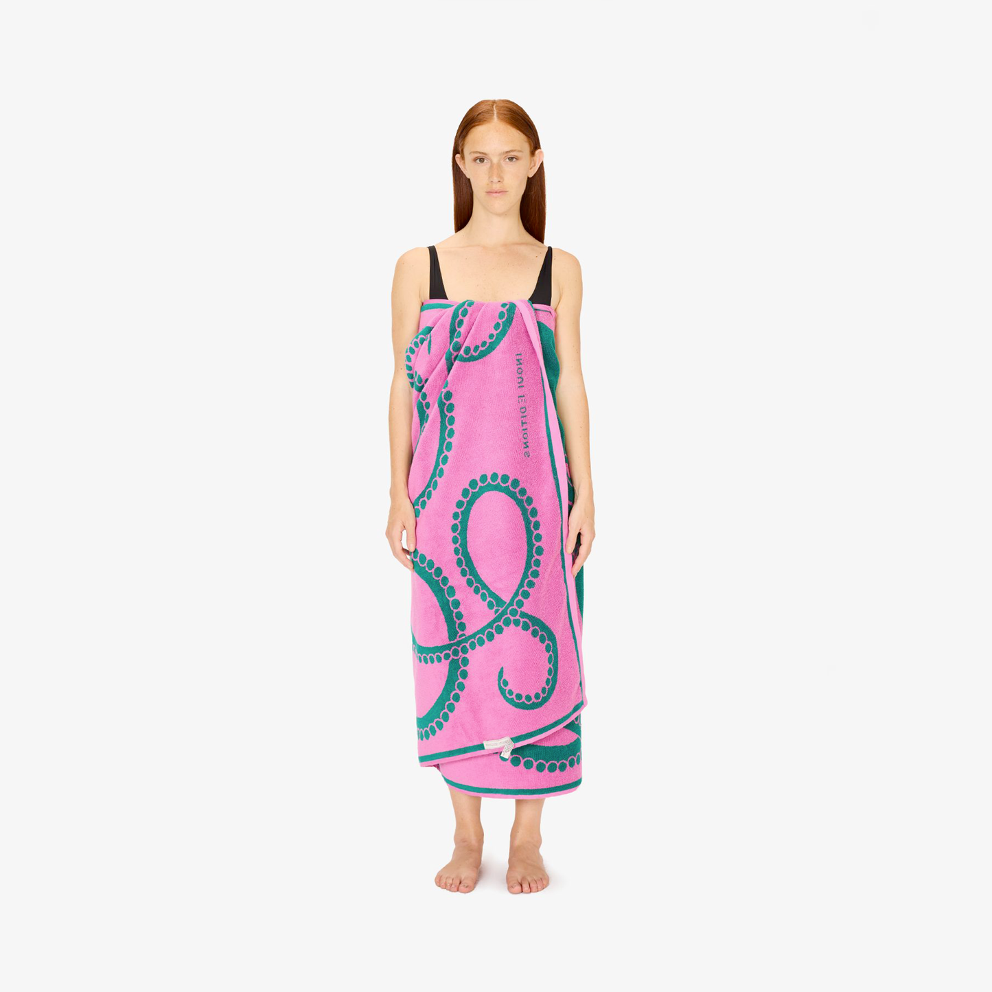 Beach Towel - Octopus - Green