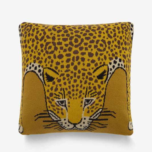 Cushion Cover 40 - Leopard - Saffron