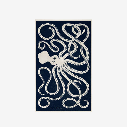 Telo Mare 100 - Octopus - Blu