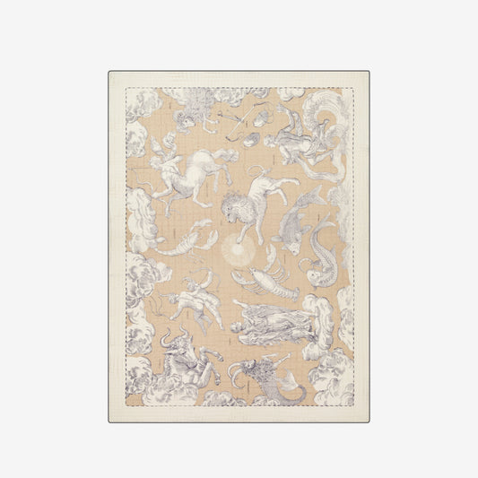 Bettdecke 140 - Astrologie - Beige