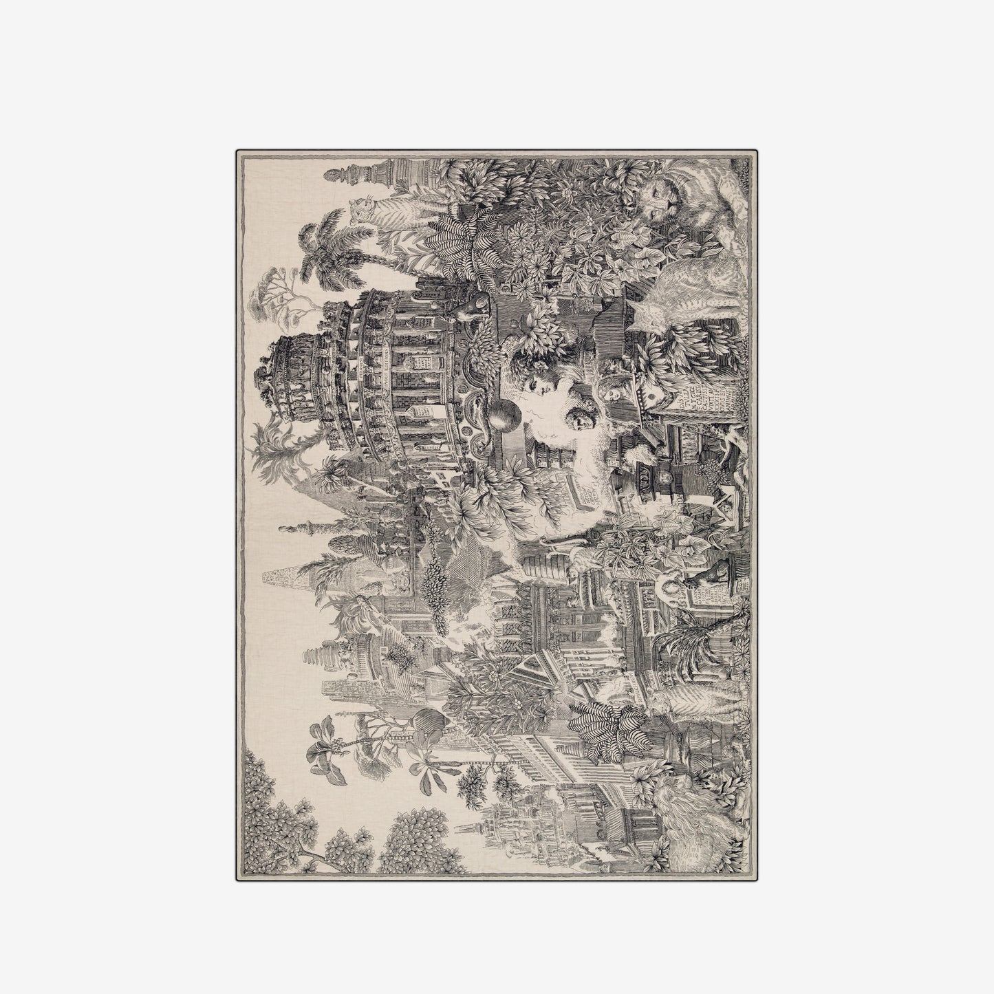 Edredon 140 - Piranesi - Noir