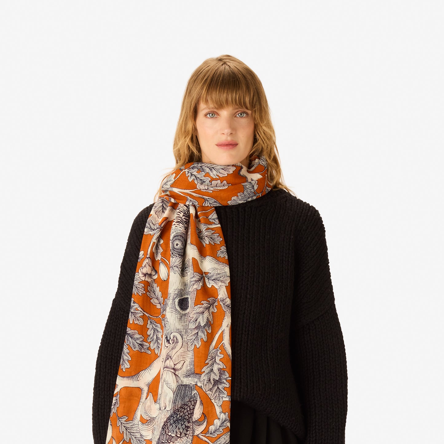 Scarf 100 - Archimede - Orange