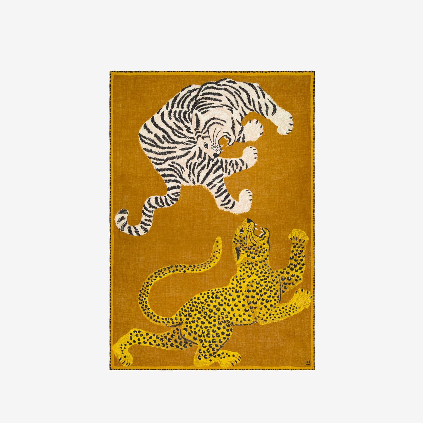 Scarf 130 - Chatou - Golden Brown