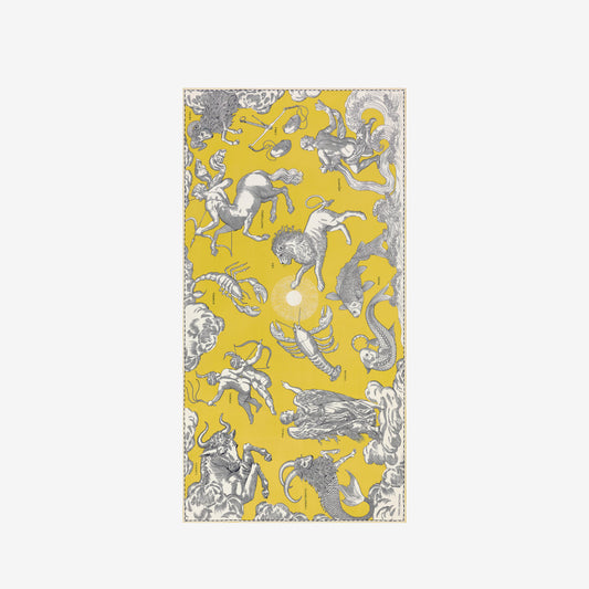 Scarf 100 - Astrologie - Yellow