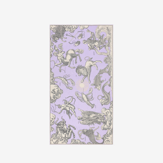 Schal 100 - Astrologie - Lavendel