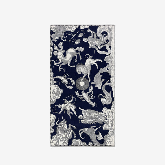 Scarf 100 - Astrologie - Dark Blue