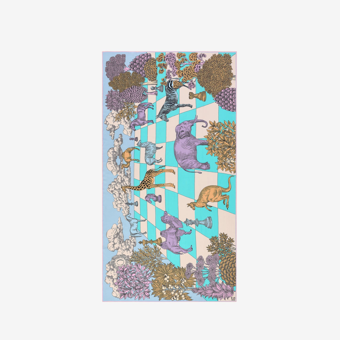 Écharpe 100 - Magnus Summer - Pastel