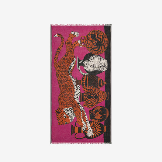 Cashmere Scarf 100 - Mykonos - Purple
