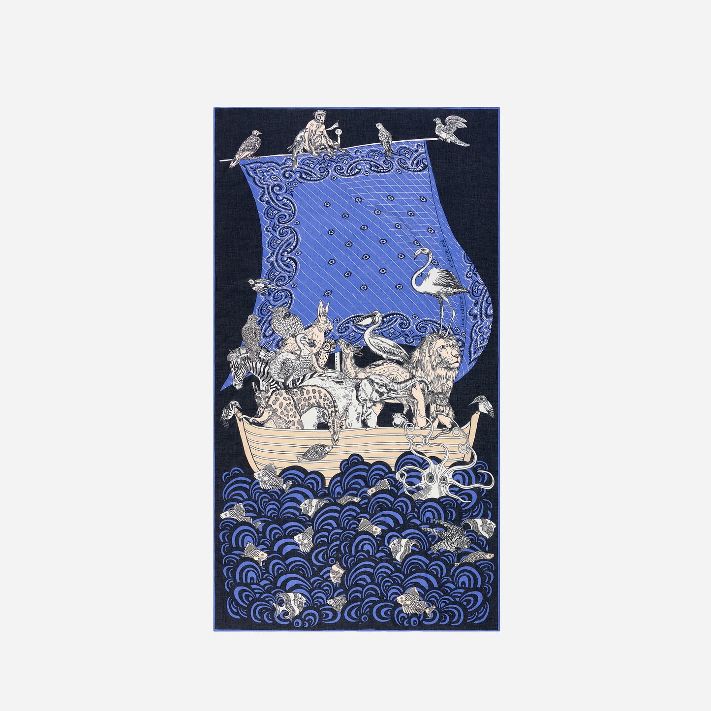 Sciarpa 100 - Noe - Nero