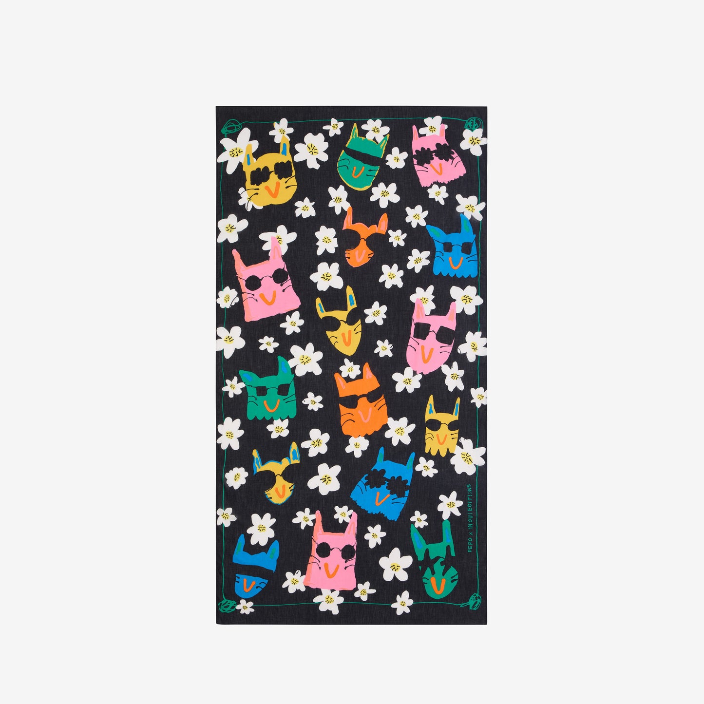 Scarf 100 - Pepo - Black
