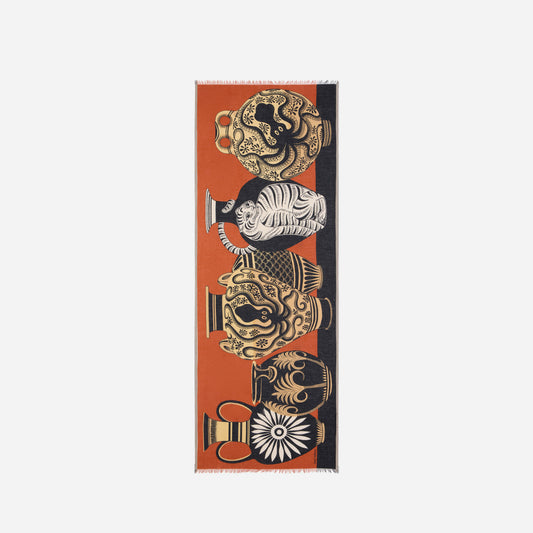 Scarf 70 - Mykonos - Terracotta