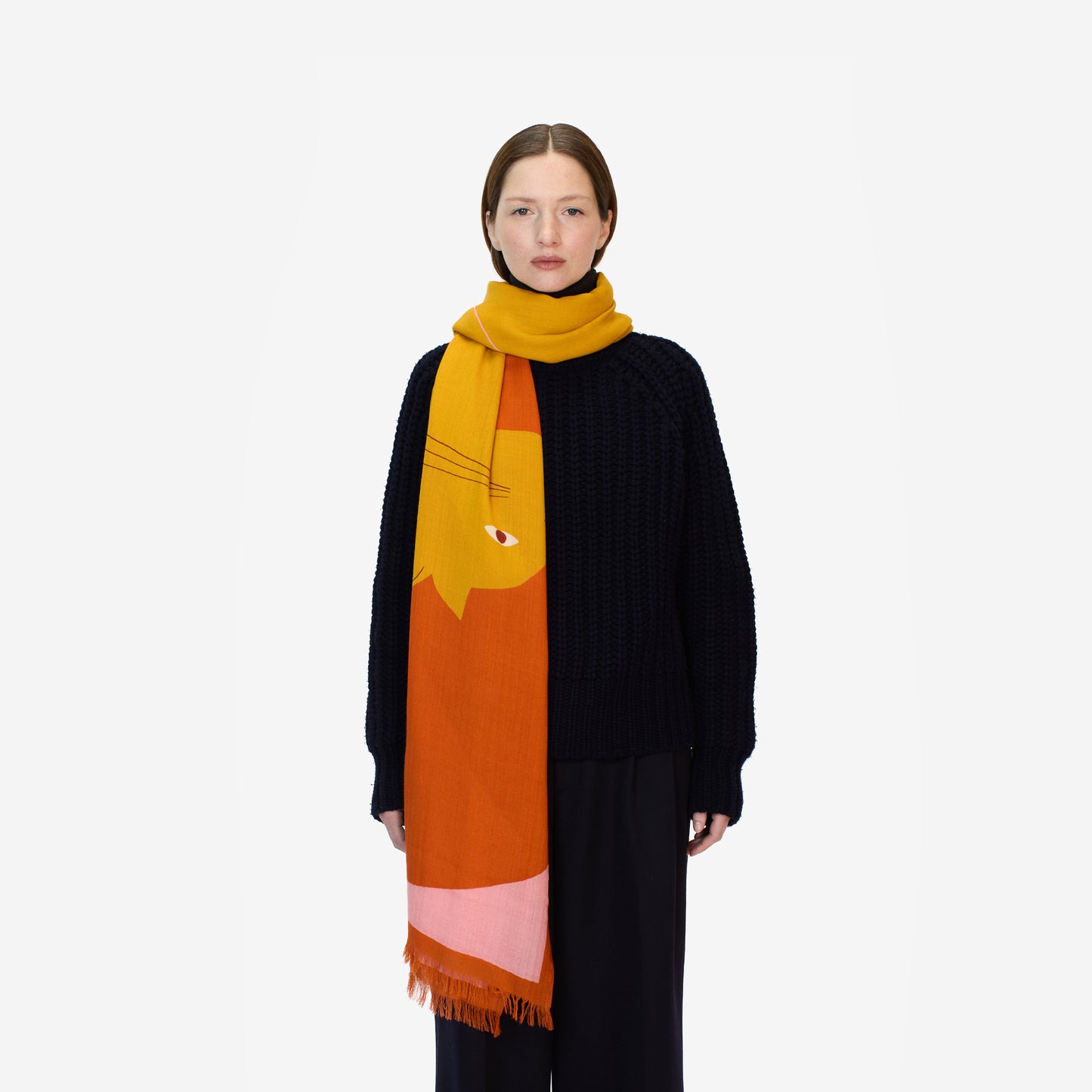Scarf 100 - Amour - Nude
