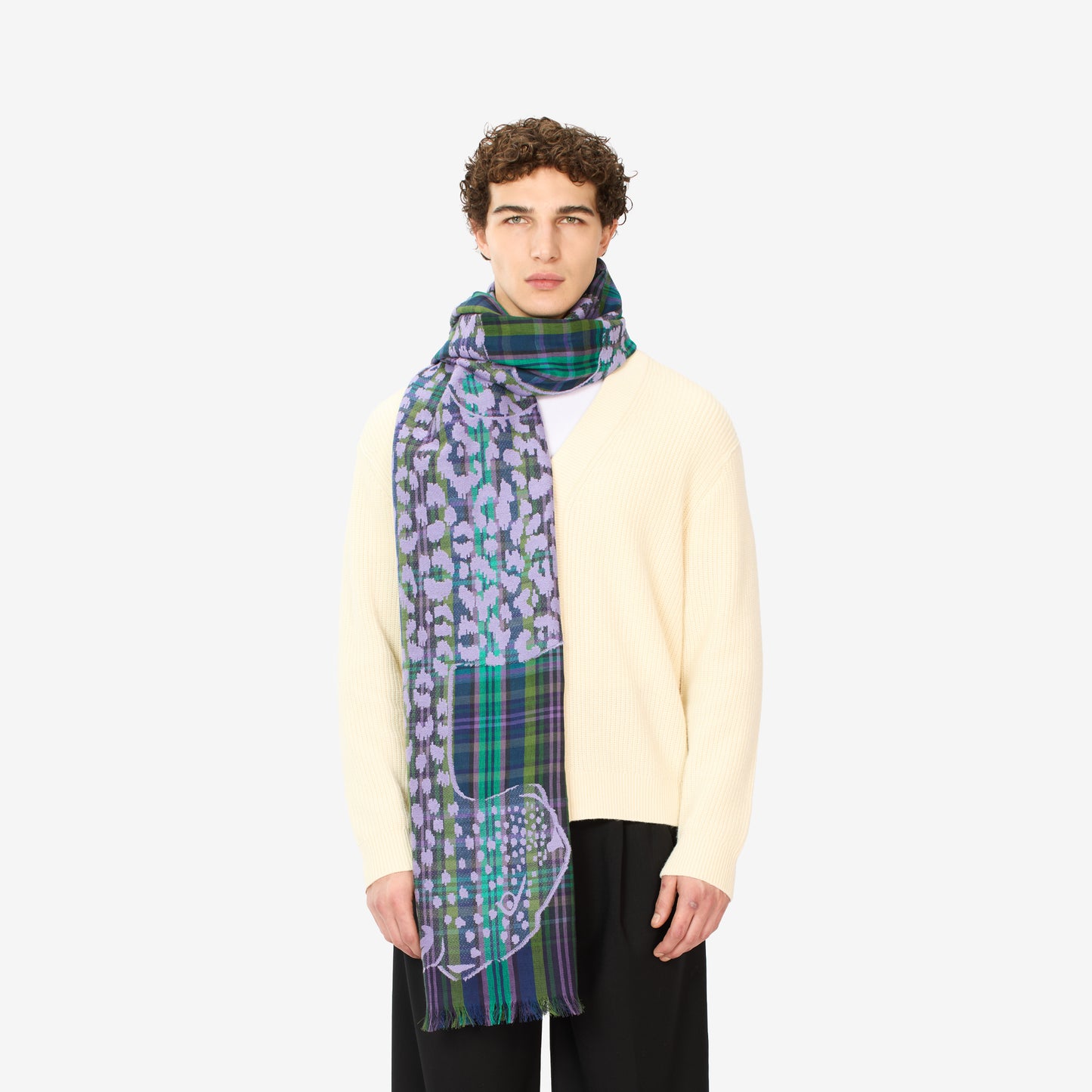 Scarf 70 3D - Fetiche - Green