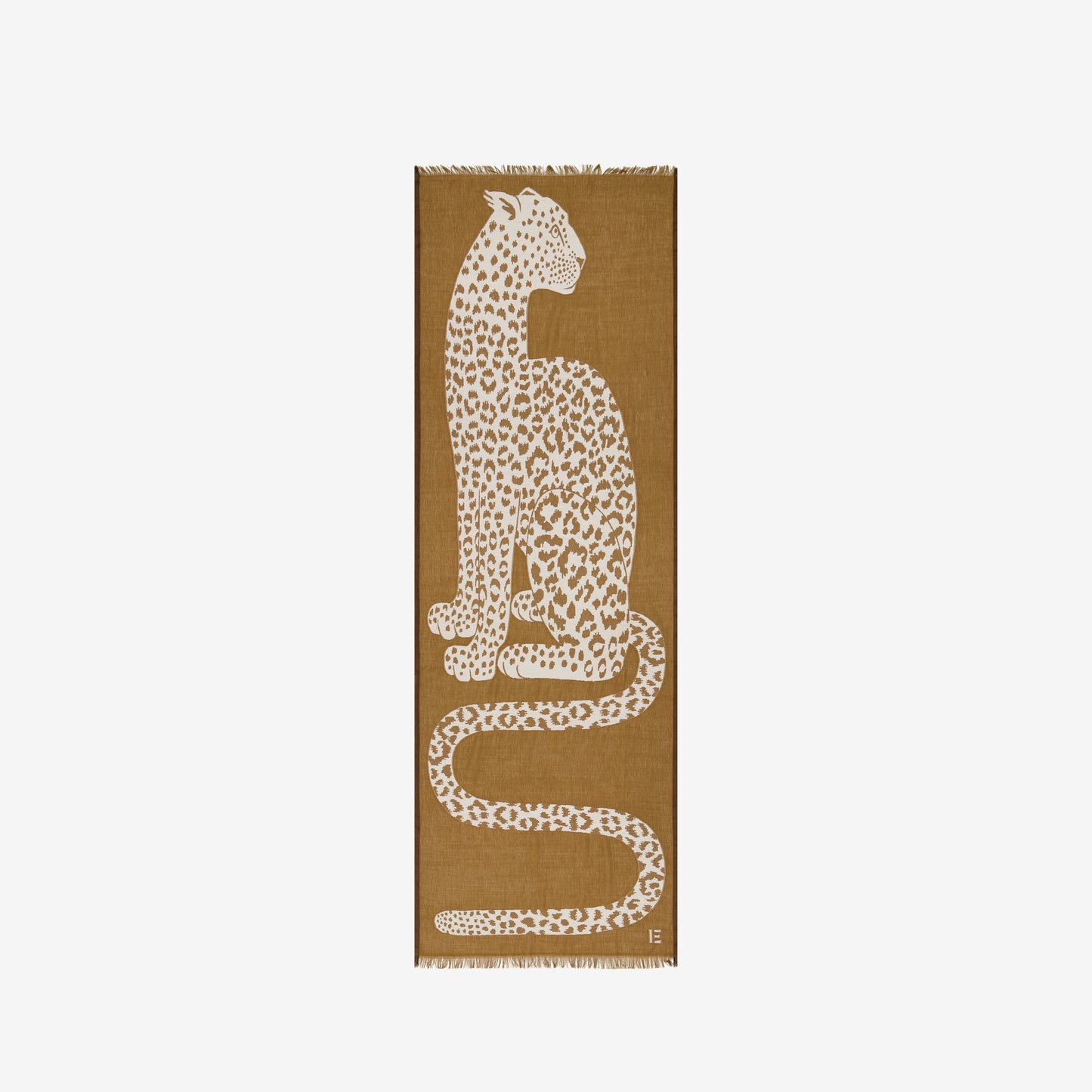 Schal 70 3D - Fetiche - Goldbraun