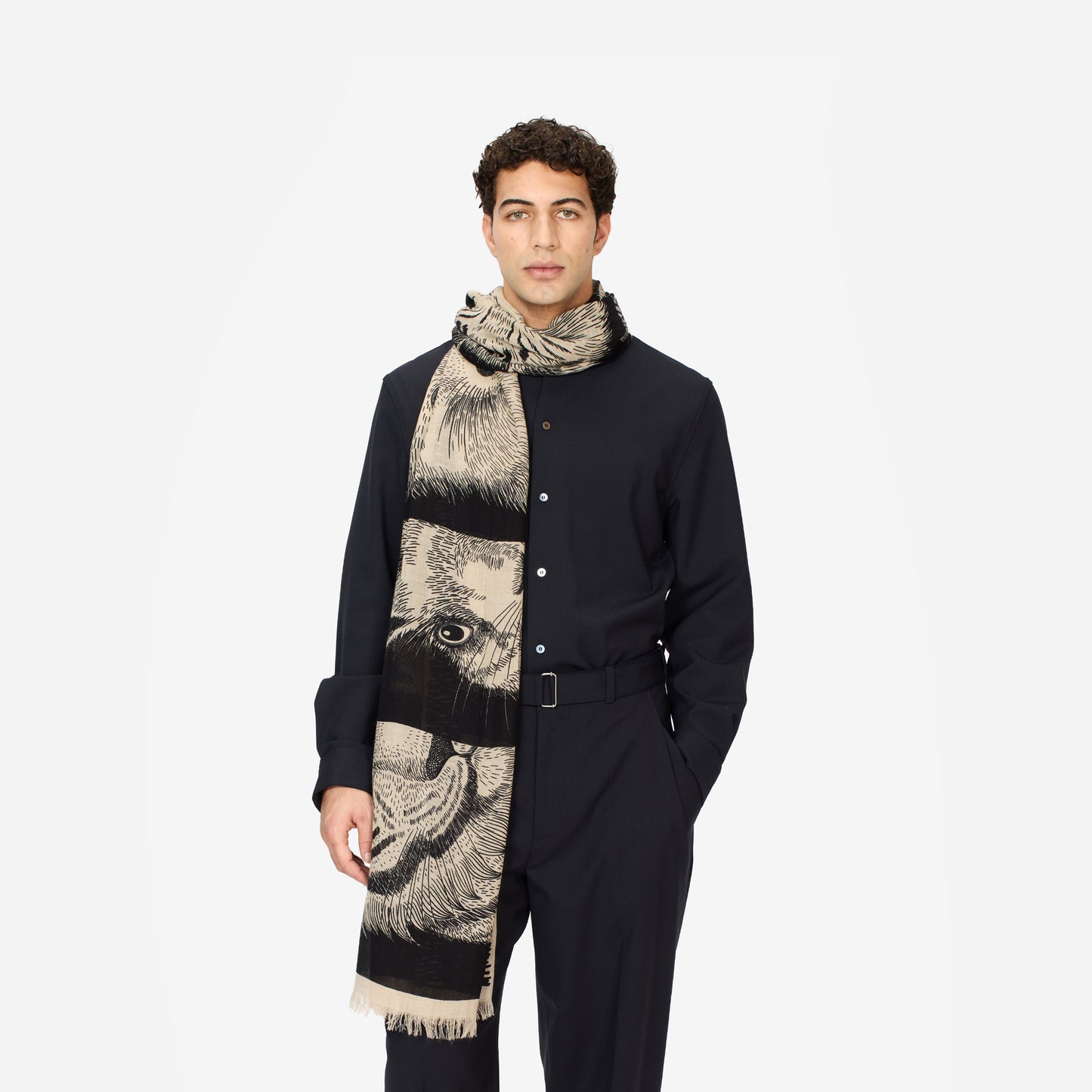 Sciarpa 70 - Freres - Nero