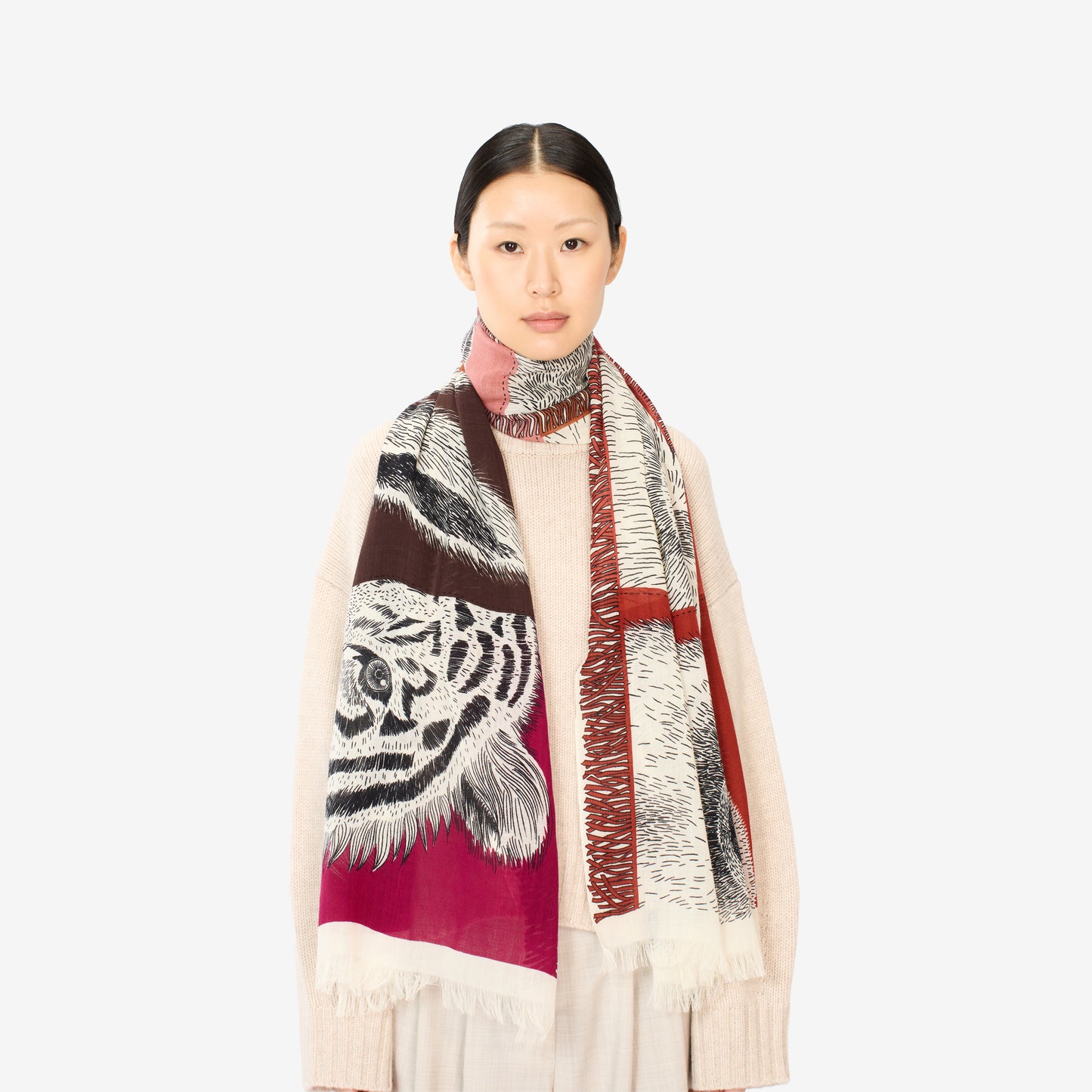 Scarf 70 - Freres - Pink