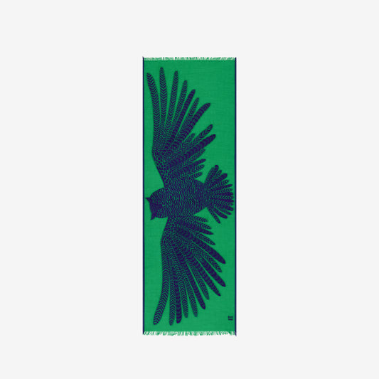 Scarf 70 3D - Hedwige - Green