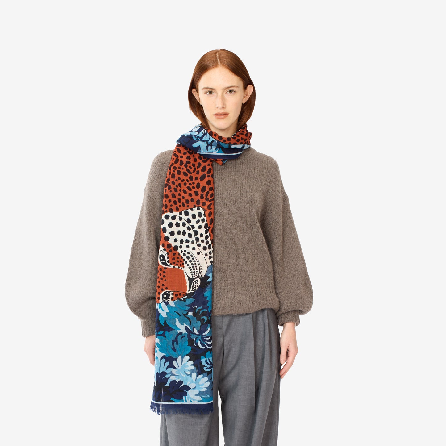 Scarf 70 - Mike - Blue