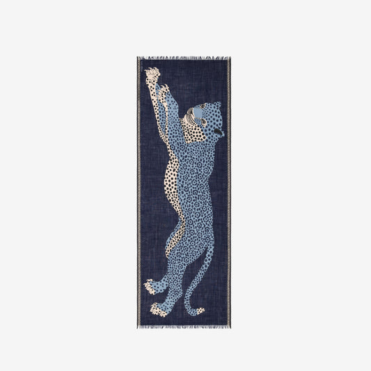 Schal 70 - Mike - Marineblau
