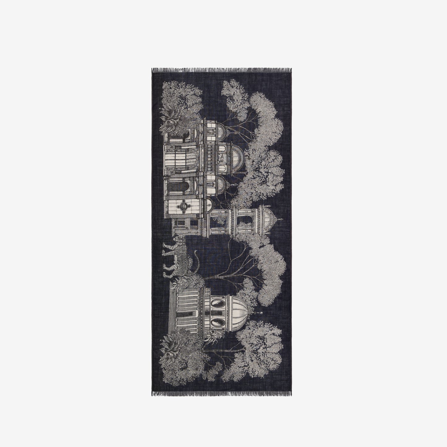 Scarf 80 - Mirage - Black