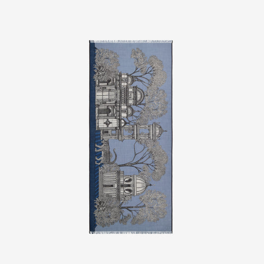Scarf 80 - Mirage - Blue
