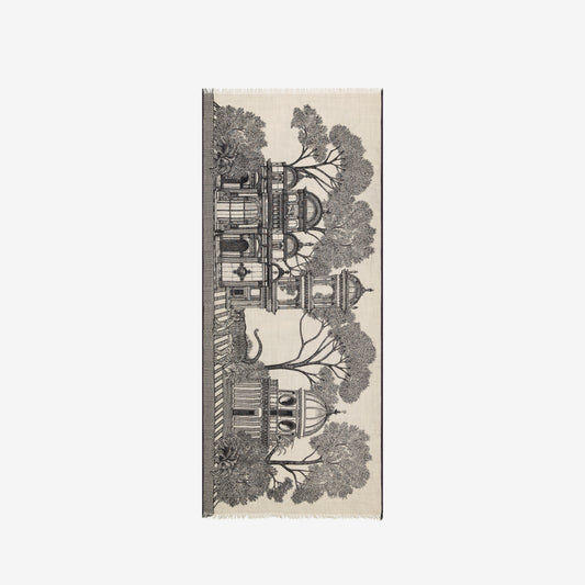 Scarf 80 - Mirage - Beige