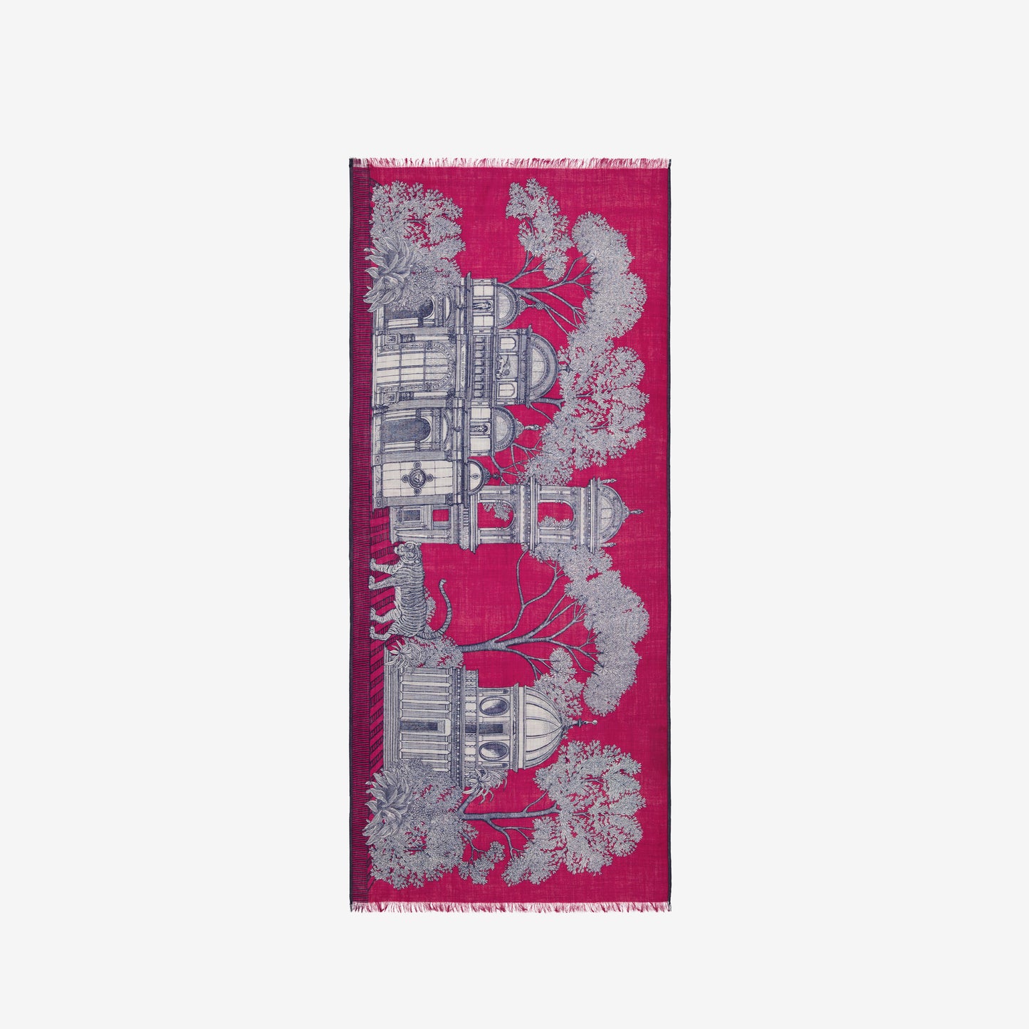 Scarf 80 - Mirage - Fuchsia
