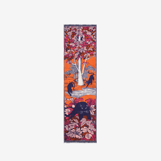 Scarf 55 - Panthere - Pink